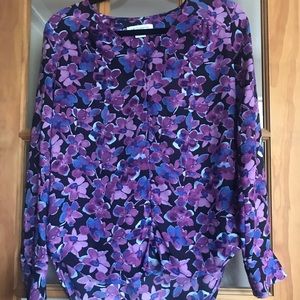 Women’s floral print blouse